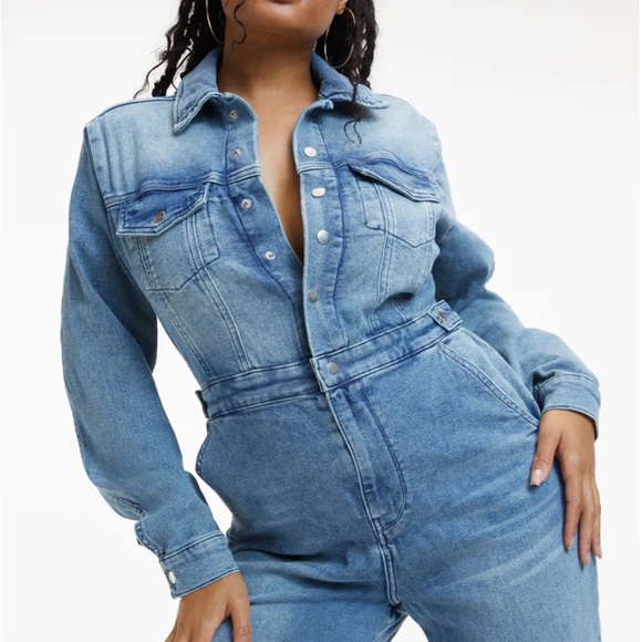 DENIM JUMPSUIT | INDIGO301 - INDIGO301 / Large - Picture 1 of 6